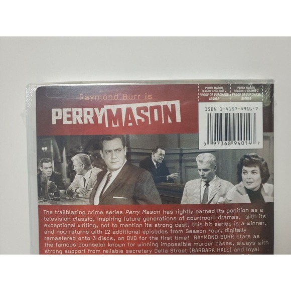 Perry Mason: Season 4, Vol. 2 Raymond Burr, Barbara Hale, William Hopper, Ray C - Picture 4 of 8